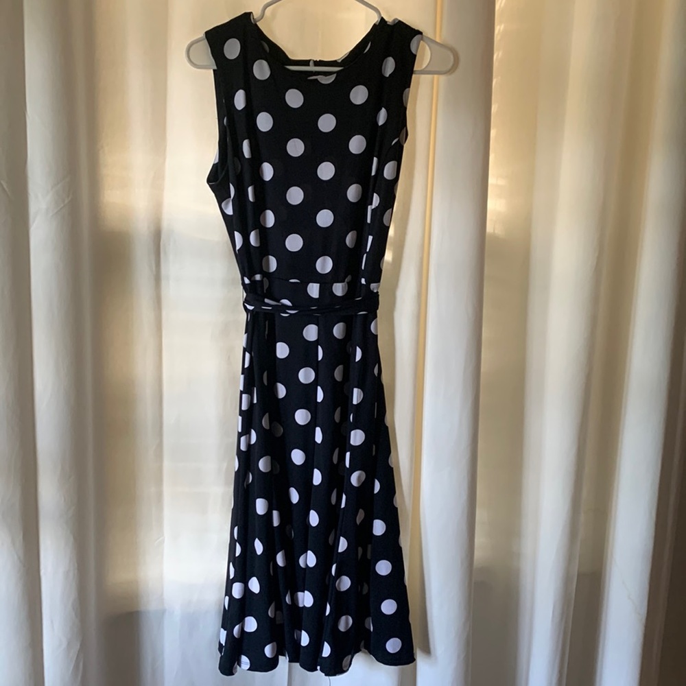 Shelby+Palmer polka dot dress